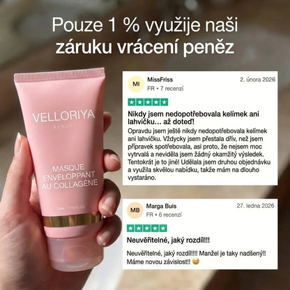 Kolagenová zábalová maska se štětcem