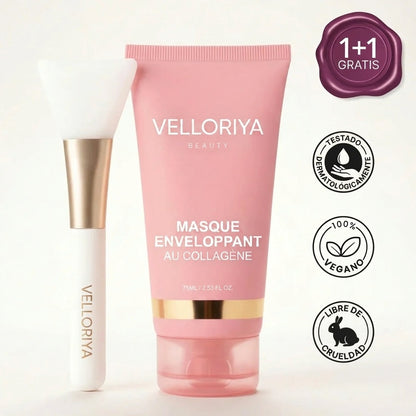 Mascarilla envolvente de colágeno con pincel