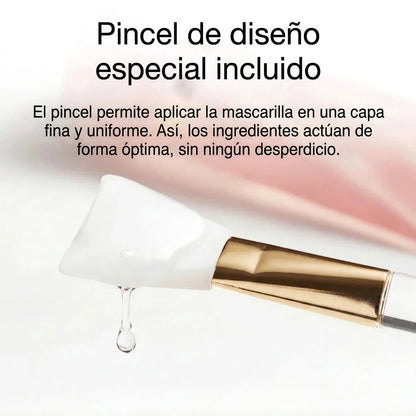 Mascarilla envolvente de colágeno con pincel