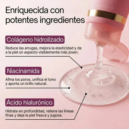 Mascarilla envolvente de colágeno con pincel