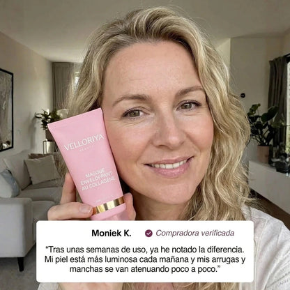 Mascarilla envolvente de colágeno con pincel