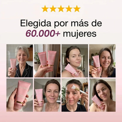 Mascarilla envolvente de colágeno con pincel