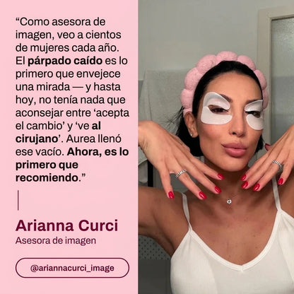 Parches de ojos con péptidos