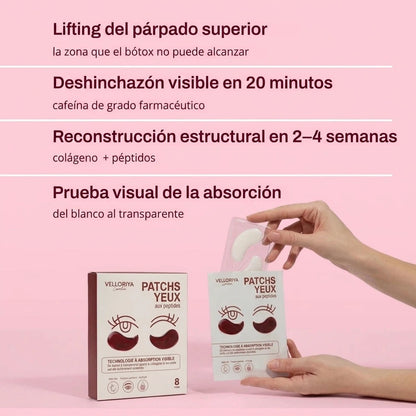 Parches de ojos con péptidos
